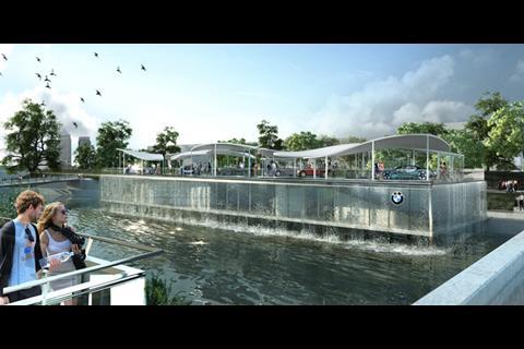 Serie Architects' BMW pavilion
